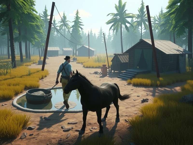 Saffron Survivalist Gameplay Screenshot